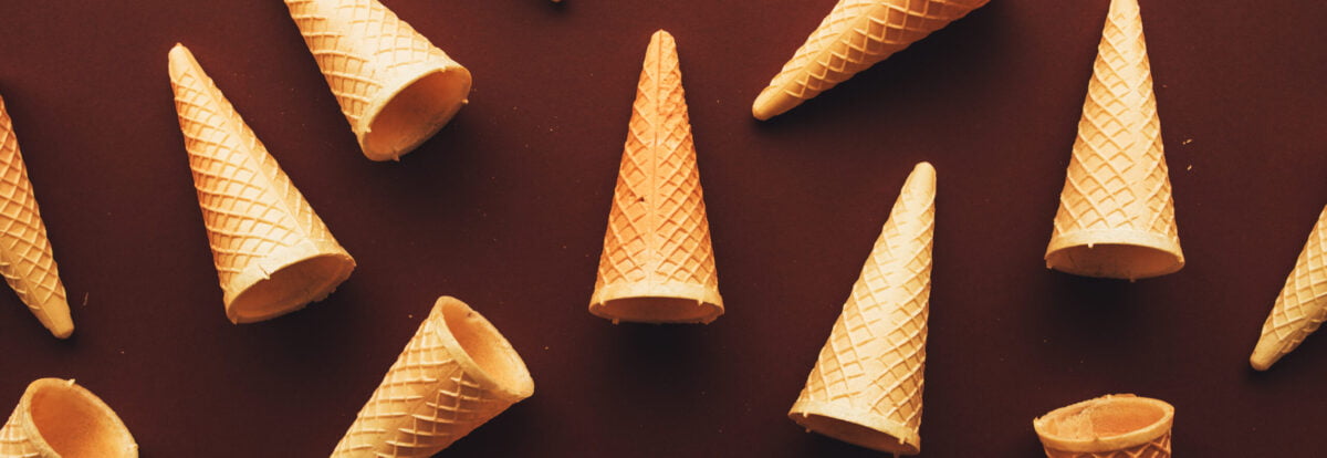 Ice cream cones